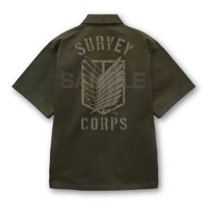 Attack on Titan: Work Shirt Ver.2.0 (L) - Survey Corps [COSPA]