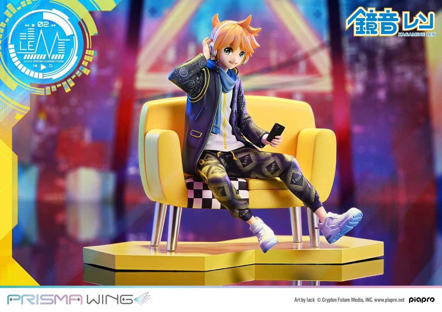 Prisma Wing: Priapro Characters - Kagamine Len 1/7 (Art by lack) [Prime 1 Studio]