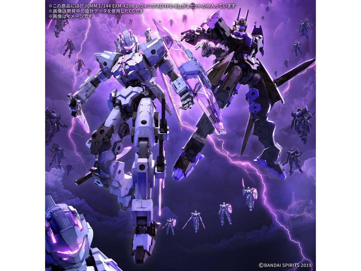 30 Minutes Missions: EXM-X20B Levinix 1/144 (Type B) [Bandai