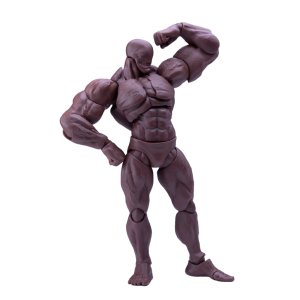 Action Figure: Muscular Male Body - Big Guy 1/12 (Tan) [Romankey]