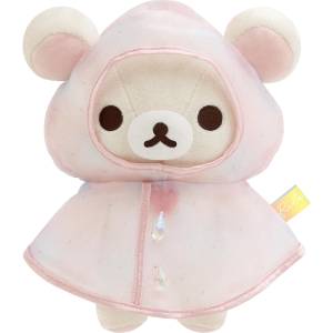 Rilakkuma: Sunshine After Rain - Plush Toy - Korilakkuma (Raincoat Ver.) [San-x]
