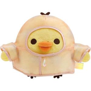 Rilakkuma: Sunshine After Rain - Plush Toy - Kiiroitori (Raincoat Ver.) [San-x]