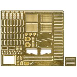 Chibimaru Military TMGUP1: Type 97 - Chi-Ha Medium Tank - Genuine Etching Parts [Fujimi]