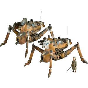 ARTPLA: Maschinen Krieger - Gladiator G1/G2 & Smile Eddie Amsel (Set of 2) [Kaiyodo]