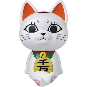 Dandadan: Soft Vinyl Piggy Bank PLUS Figure - Turbo Granny (Lucky Cat) [SunrisePop]