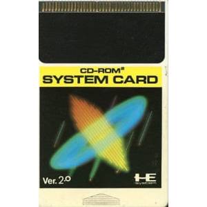 CD-Rom System Card ver. 2.0 [PCE CD - used / Loose]