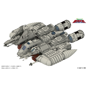 Message From Space Galactic Wars: Riabe Special 1/144 (Plastic Model) [HMA]