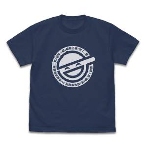 Ghost in the Shell STAND ALONE COMPLEX: T-Shirt (M) - Laughing Man (Slate) [COSPA]