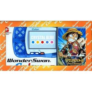 WonderSwan Color Crystal Blue One Piece Grand Battle Swan Colosseum Bundle [Occasion BE]