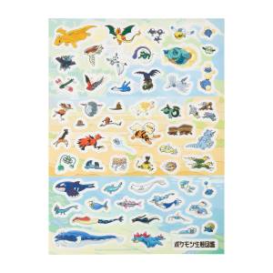 Pokémon: Pokémon Ecology Encyclopedia - A4 PET Sticker Sheet (Limited Edition) [The Pokémon Company]