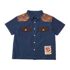 Pokémon: Run Run ! Desert - Western Shirt (Kids - 130cm) [The Pokémon Company]