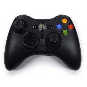 Manette sans fil - Liquid Black (Officiel Microsoft) [X360 - Occasion / Loose]