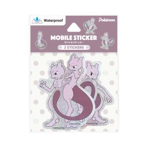 Pokémon: Mobile Sticker - Mewtwo (Set of 3) [The Pokémon Company]