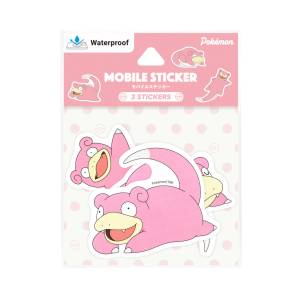 Pokémon: Mobile Sticker - Slowpoke (Set of 3) [The Pokémon Company]