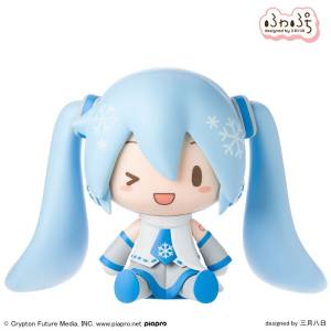 S-Fire: Hatsune Miku - Fuwa Puchi SD Figure - Snow Miku [SEGA Fave]