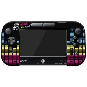 Silicone Cover Black for Wii U Gamepad - Super Mario Type B Ver. [WiiU - Used / Loose]