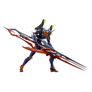 METAL BUILD: Evangelion - EVA Unit 01 Test Type (With the Spear of Gaius) [Bandai Spirits]