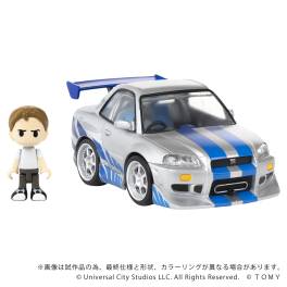 デジキュー　タカラデジQ　skyline　GT-R Q Village: QV-02 The Fast & The Furious - Nissan Skyline GT-R (R34