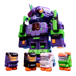 Evangelion x Wasa Super Express Collection - Combined Robot EVA206 (4 Packs Box) [Lucky Toy]