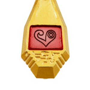 Digimon Adventure: Memorial Necklace - The Crest of Love (Silver Ver.) (Limited Edition) (Reissue) [Bandai]