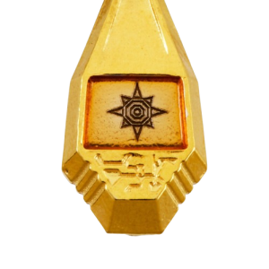 Digimon Adventure: Memorial Necklace - The Crest of Courage (Silver Ver.) (Limited Edition) (Reissue) [Bandai]