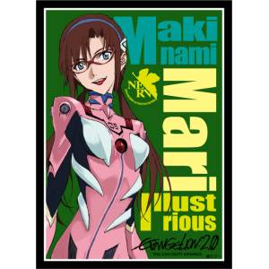 Evangelion: Card Sleeves - Mari Makinami Illustrious (65 Sleeves) [Broccoli]