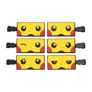 Pokémon: Hair Clips - Niwamen Pikachu (Fukuoka R Ver.) (Set of 6) (Limited Edition) [The Pokémon Company]
