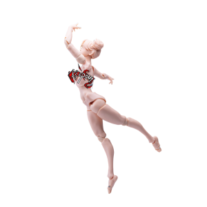 Action Figure: Super Movable Female Body 1/12 (Natural) [Romankey x COWL]