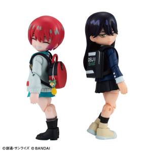 Shokugan: Link Travelers x Mobile Suit Gundam GQuuuuuX - Machu & Nyaan (Set of 2) (Limited + Bonus) [Bandai]