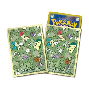 Pokémon Card Game: Deck Shield - Pokémon-Amie Substitute (Yellow) (64 Sleeves) (Limited Edition) [ACCESSORY]