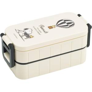 Peanuts: Antibacterial 2-Tier Lunch Box - It's Good to Have a Friend (600ml) [Skater]