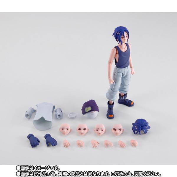 SAKI　Unmask 4枚セット S.H.FIGUARTS: Mobile Suit Gundam GQuuuuuuX - Shuji Ito