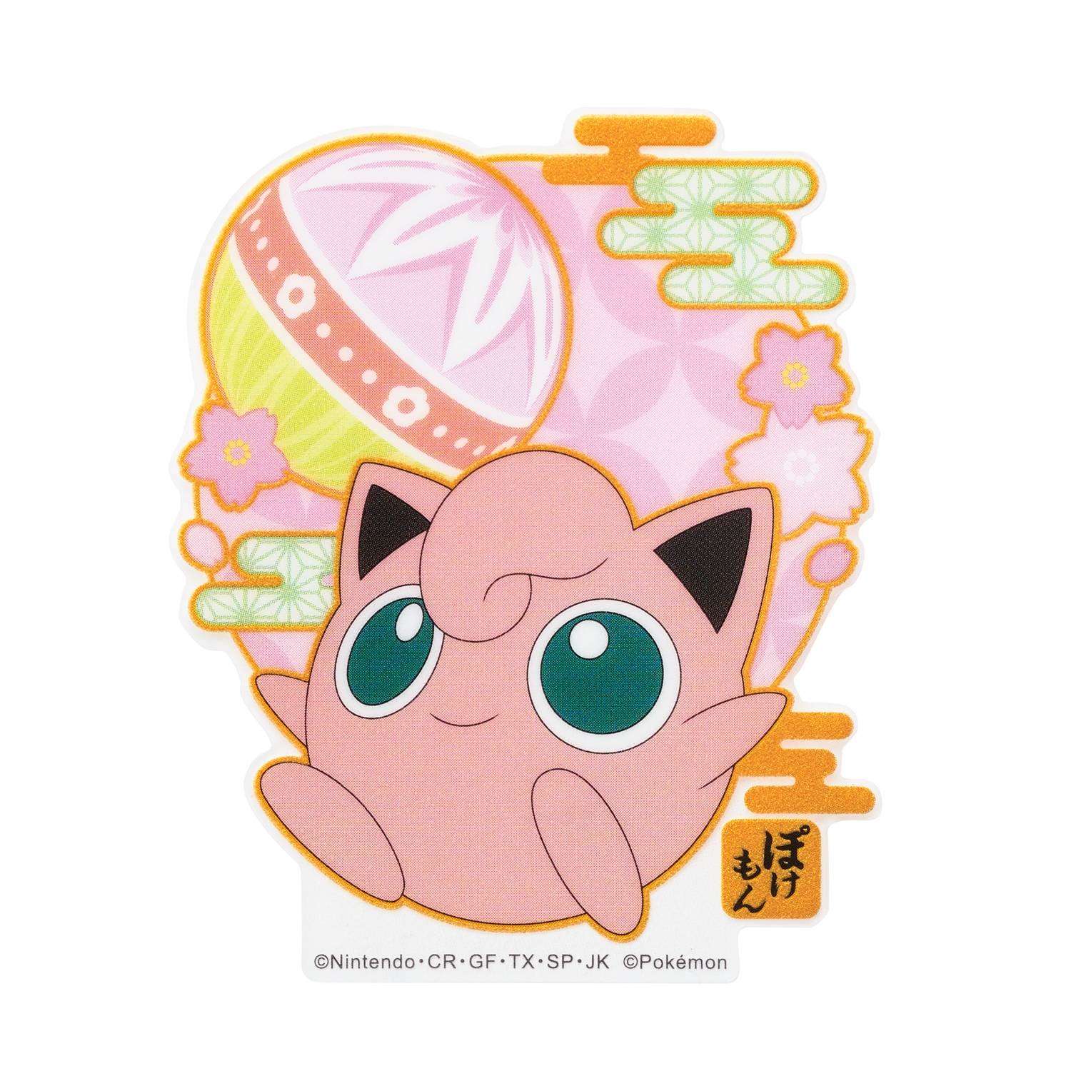 Pokémon: Wagara Acrylic Mobile Sticker - Jigglypuff [The Pokémon Company]