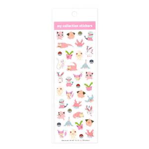 Pokémon: My Collection Sticker Set - Pink [The Pokémon Company]