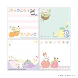 Pokémon PokéPeace: Square Memo - Fruits [The Pokémon Company]