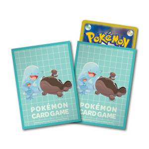 Pokémon Card Game: Deck Shield - Similar-Looking Quagsire & Clodsire (64 Sleeves) (Limited Edition) [ACCESSORY]