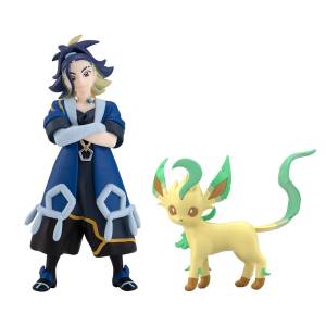 Pokémon Scale World: Hisui Region - Adaman & Leafeon (Limited Edition) [Bandai Premium]