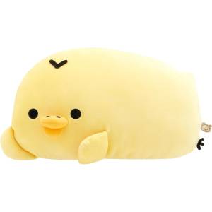 Rilakkuma: Anyways, Lazing Around - Relaxing Cushion - Kiiroitori [San-x]