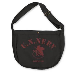 Evangelion: Newspaper Bag - NERV (Black) [COSPA]