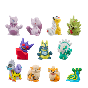 Shokugan: Pokémon Kids - Mega MewTwo X & Mega Mewtwo Y (21 Packs Box) [Bandai]