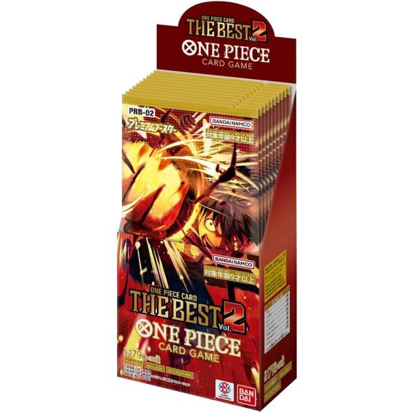 ONE PIECE CARD THE BEST【PRB-01】未開封 2カートン 新品・未開封】ONE PIECEカードゲーム 1カートン / パック名