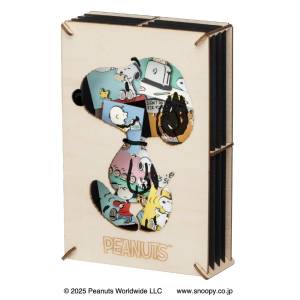Peanuts: Paper Theater - Wood Style Snoopy [Ensky]