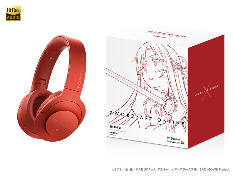 Sword Art Online x Sony h.ear on MDR-100ABN/SA Special Headphones Asuna  Ver, [Hi-tech] - Nin-Nin-Game.com