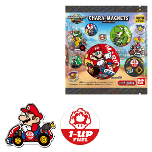 Shokugan: Mario Kart World - Character Magnets & Gum (14 Packs Box) [Bandai]
