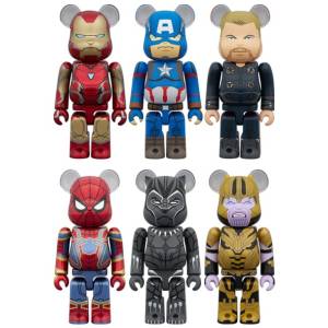 BE@RBRICK / BEARBRICK CHASE: MARVEL - Avengers: The Infinity Saga (12 Packs Box) [Medicom Toy]
