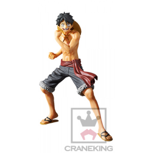 One Piece - Monkey D Luffy (Red Ver.) -2017 Body Calendar- [The Naked / Banpresto] [Used]