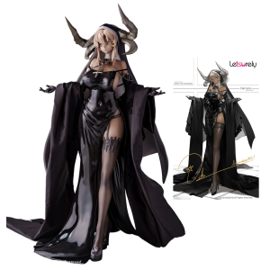 Original Character: Black Nun - Illustration by DISH 1/7 (Cast-Off) (DX With Bonus) [Leisurely]