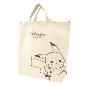 Pokémon: 2-WAY Shoulder Tote Bag - Running Pikachu [The Pokémon Company]