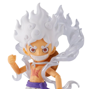 S.H.FIGUARTS x World Collectible Figures: One Piece - Monkey D. Luffy (Gear 5) (Limited Edition) [Bandai Spirits]