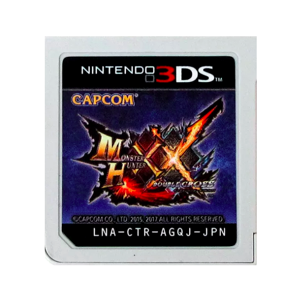 3ds+モンハンxx CAPCOM Monster Hunter XX Double Cross Nintendo 3DS Japanese